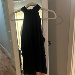 H&M Elegant Black Halter Top